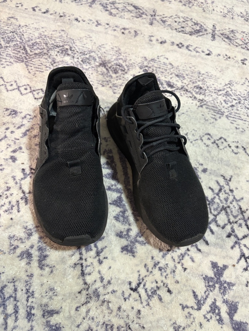 adidas Men’s Black Mesh Athletic Sneakers